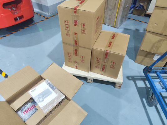 Chinese Merk Regelklep Kogelkraan Met Rotork ROM Draai-aandrijving Elektrische Actuatoren Met Lokale Bediening