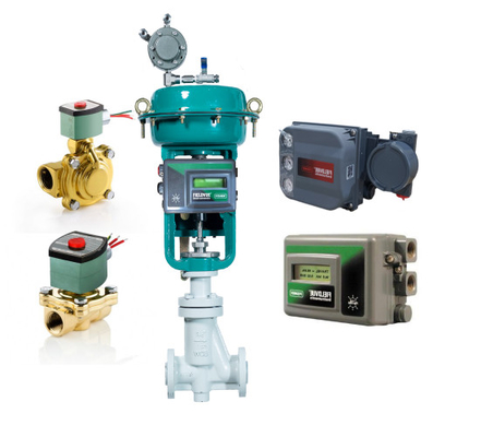 Voorraadstroomcontrole-klep Pneumatische digitale klepcontroller Fisher FIELDVUE DVC2000 DVC6200 Kleppositionair