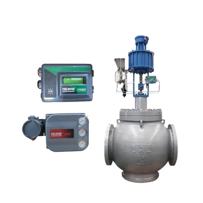 Voorraadstroomcontrole-klep Pneumatische digitale klepcontroller Fisher FIELDVUE DVC2000 DVC6200 Kleppositionair