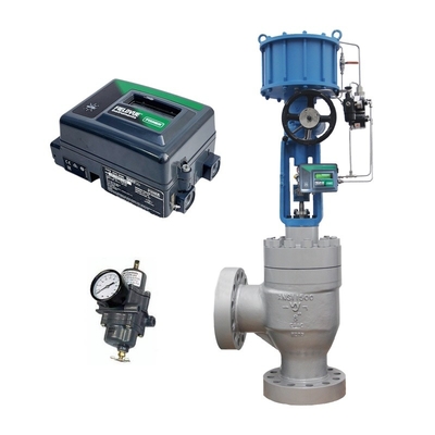 China WUZHONG Resthydrogenatie Hot High Division Level Control Valve Fisher DVC2000 Digitale Valve Controller Positioner