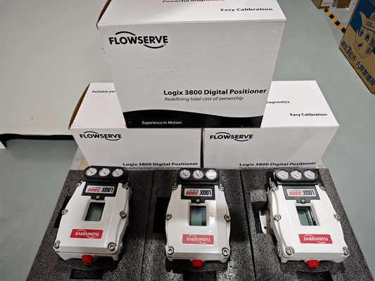 Industriële digitale klepstandsteller Flowserve Logix 3800 Hulpvoedingswater Regelklep voor Energiecentrale