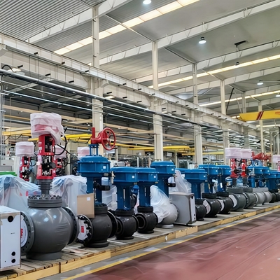 Industriële digitale klepstandsteller Flowserve Logix 3800 Hulpvoedingswater Regelklep voor Energiecentrale