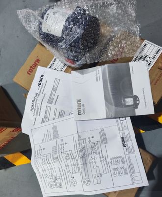 Chinese Merk Regelklep Kogelkraan met Rotork ROM Actuator Elektrisch