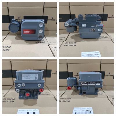 Chinese pneumatische digitale regelklep met Fisher DVC6200 klepstandsteller met 67CFR filterregelaar