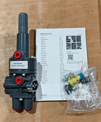 Chinese merk regelklep met Fisher DVC6200 klepstandsteller Fisher 377 tripklep Solso SB eindschakelaar