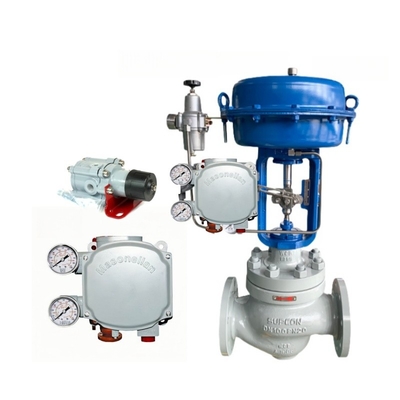 Vloeistofcontroleleverancier LN81-serie China Single Seat Pneumatic Control Valve Masoneilan SVI2 SVI3 Digitale Valve Positioner