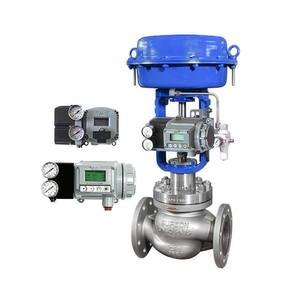 Vloeistofcontroleleverancier LN81-serie China Single Seat Pneumatic Control Valve Masoneilan SVI2 SVI3 Digitale Valve Positioner