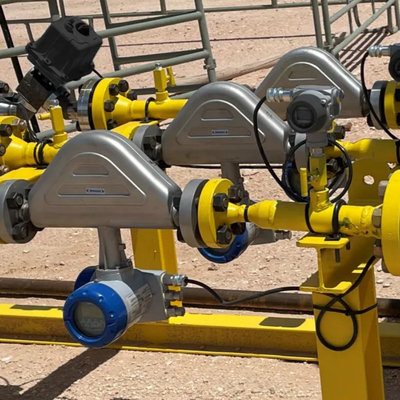 Coriolis-stroommeter Krohne OPTIMASS 1400 Liquid and Gas Flow Measuring Devices Coriolis-massa-stroommeters voor procescontrole