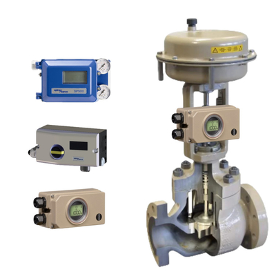 Zeer nauwkeurige regelklepstandsteller EP500/SP7-10 Spiraxsarco Positieregelaar en Samson Klep 3241