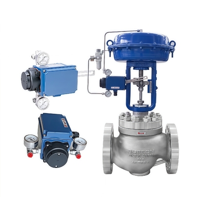 China Drukgecompenseerde Kooi Regelklep Azbil Smart Valve Positieregelaar 100 Serie AVP100 AVP102 Intelligente Klepbesturing