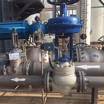 China Drukgecompenseerde Kooi Regelklep Azbil Smart Valve Positieregelaar 100 Serie AVP100 AVP102 Intelligente Klepbesturing