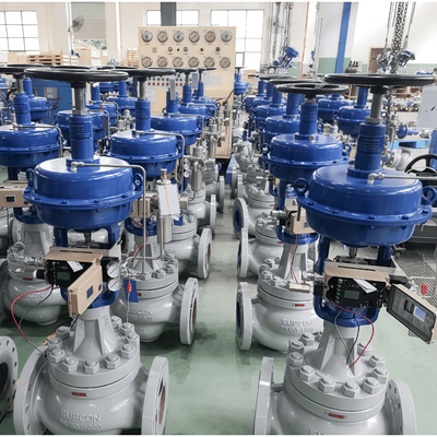 China Drukgecompenseerde Kooi Regelklep Azbil Smart Valve Positieregelaar 100 Serie AVP100 AVP102 Intelligente Klepbesturing