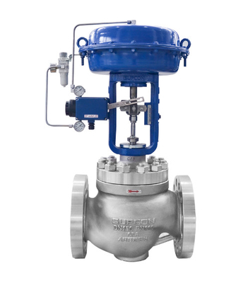 China Drukgecompenseerde Kooi Regelklep Azbil Smart Valve Positieregelaar 100 Serie AVP100 AVP102 Intelligente Klepbesturing