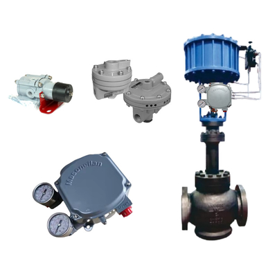 China Pneumatische stroomregelklep op maat Masoneilan SVI1000 Valve Positioner BR400 Booster Relay 78-40 Air Filter Regulator