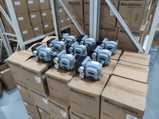 China Pneumatische stroomregelklep op maat Masoneilan SVI1000 Valve Positioner BR400 Booster Relay 78-40 Air Filter Regulator
