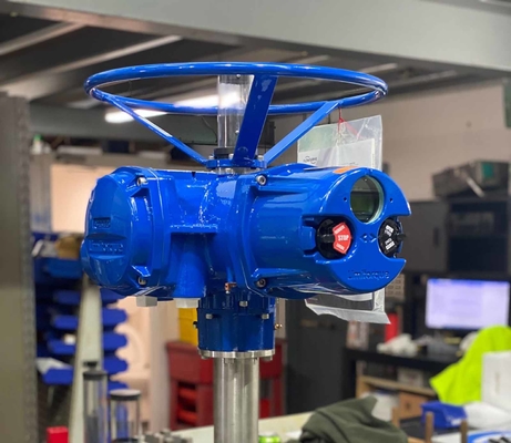 China Drukklep Skid Op maat gemaakte elektrische klep actuator Limitorque MX QX elektrische stroomcontrole klep prijs bij verkoop
