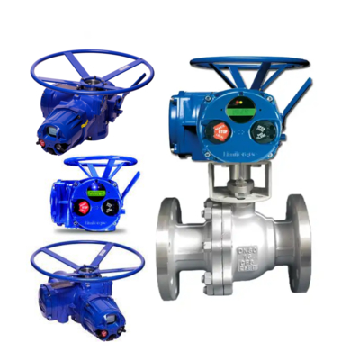 China Drukklep Skid Op maat gemaakte elektrische klep actuator Limitorque MX QX elektrische stroomcontrole klep prijs bij verkoop