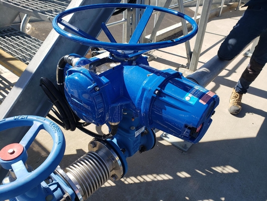 Chinese elektrische luchtdrukstroomcontrole klepfabriek Op maat gemaakte Flowserve Limitoque MX QX Smart Electric Valve Actuator