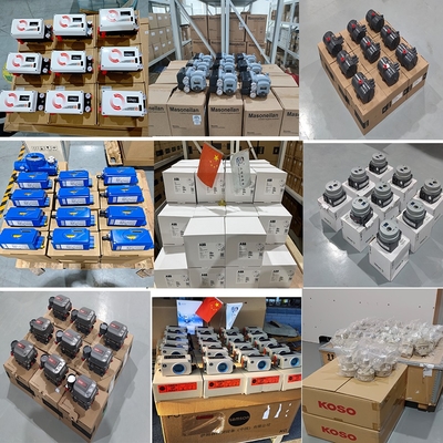 Chinese regelkleppen kogelkraan met DVC6200 HC PD AD Fisher klepstandsteller SMC AW30 filterregelaar met voorraad