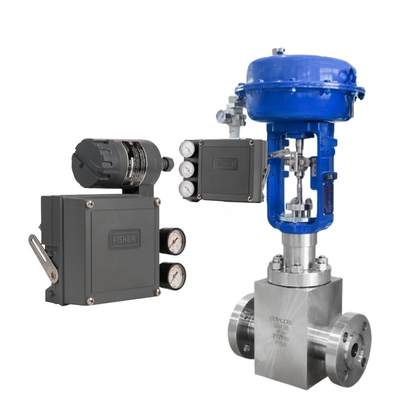 Fisher 3582 Pneumatische enkelwerkende klep Positioner Control Valve