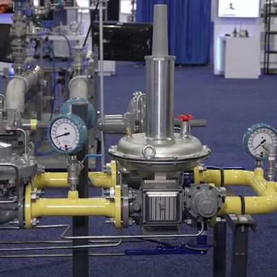 Olie- en gasdrukregelaar Fisher Direct bediende gasdrukregelaar