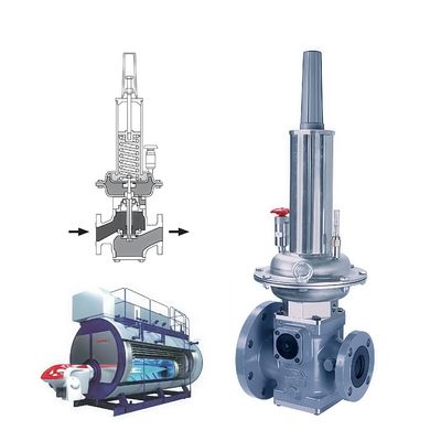 Emerson Fisher LS200 industriële aardgas zelf bediende drukregelaar