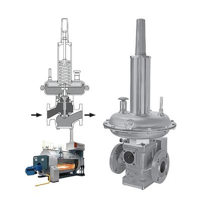 Laagdruk aardgasdrukregelaar Fisher LS200 LS220 LS250
