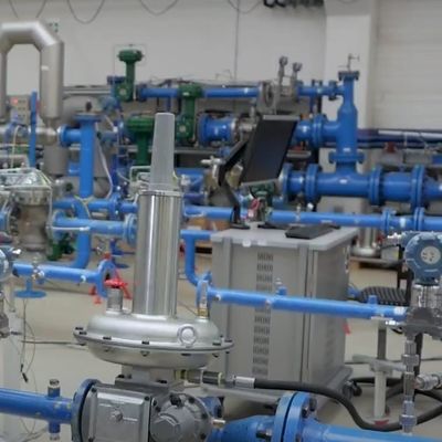 Olie- en gasdrukregelaar Fisher Direct bediende gasdrukregelaar