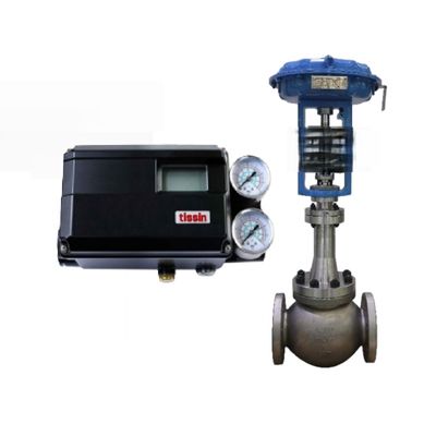 Hoge-precisie Tissin TS700 Smart Positioner met Chinese klep voor industriële toepassingen