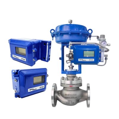 Pneumatische regelklep Spirax Sarco SP400 SP500 Intelligent Valve Controller
