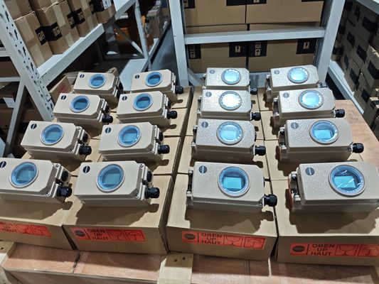 Pneumatic Control Valves With Samson 4765 /4763 Actuator Positioner and Solenoid Valve Filter Regulator for Samson On-Off Valve