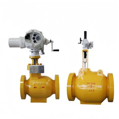 Aangepaste Elektrische Roestvrijstalen Axiale Flow Klep Industriële Elektrische Regelklep