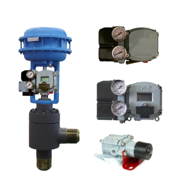 Masoneilan SVI2 Intelligent Valve Positioner met Chinese Valve