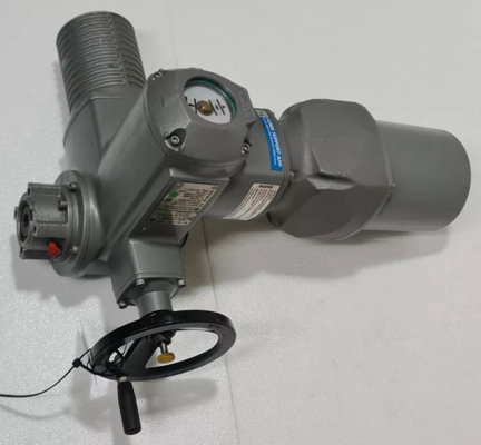 Elektrische axiale stromingsklep regelklep aangepaste AUMA GS deel-draai tandwielkasten SAEx serie meer-toerige klepaandrijvingen