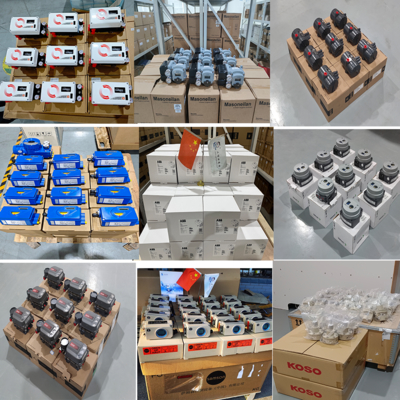 Pneumatische kogelkranen met Korea Original Tissin TS800/TS805 Serie Intelligente Smart Positieregelaar en SMC AW20 Filterregelaar