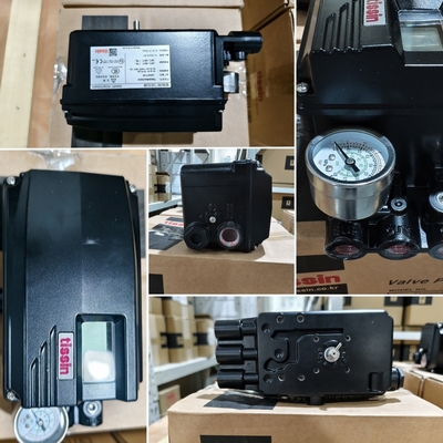 Pneumatische kogelkranen met Korea Original Tissin TS800/TS805 Serie Intelligente Smart Positieregelaar en SMC AW20 Filterregelaar
