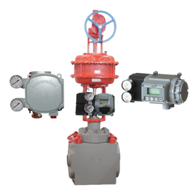 Masoneilan SVI2 Digitale Valve Positioner 4-20mA Loop aangedreven 1,4-8 Bar