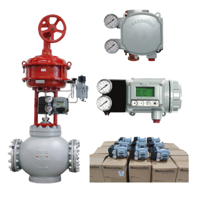 Masoneilan SVI2 Digitale Valve Positioner 4-20mA Loop aangedreven 1,4-8 Bar