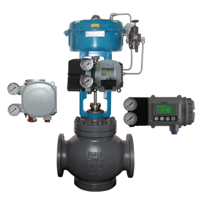 Masoneilan SVI2 Klepstandsteller Enkelwerkend met Display IP66/67