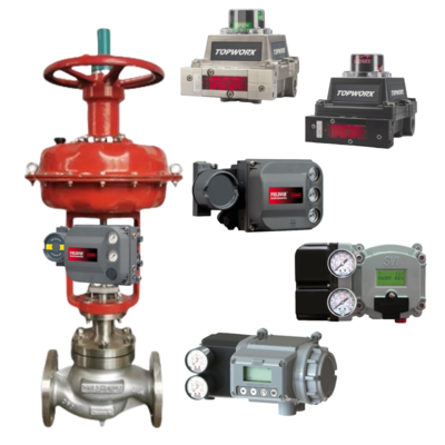 Original Emerson Fisher FIELDVUE DVC6200 SIS Digital Valve Positioner Controller en Topworx Limited Switch ASCO Solenoid Valve
