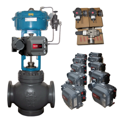 Emerson ASCO solenoïde klep met Fisher DVC6200 dubbelwerkend met terugkoppeling Digitale klepbeheerder positioner met Chinese besturingsklep