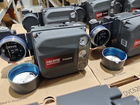 Emerson ASCO solenoïde klep met Fisher DVC6200 dubbelwerkend met terugkoppeling Digitale klepbeheerder positioner met Chinese besturingsklep