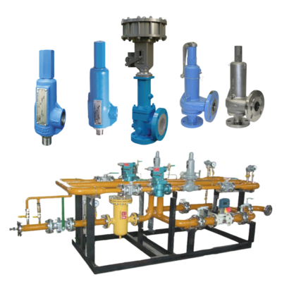 Rustvrij staal drukverlichtingskleppen Emerson Crosby H-serie Direct Spring Safety Valves voor stoomprijs