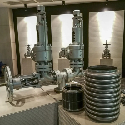 Rustvrij staal drukverlichtingskleppen Emerson Crosby H-serie Direct Spring Safety Valves voor stoomprijs