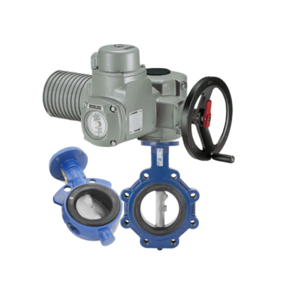 Waterbehandelingsoplossing: tweerichtingsverzegeling & laag onderhoud Keystone Butterfly Valve en AUMA Actuator