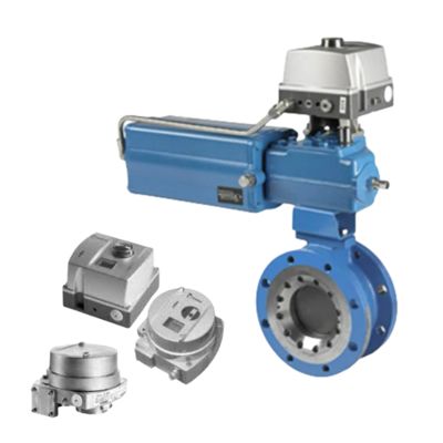 Original NELES Pneumatische besturingskleppen reserveonderdelen Mesto ND9000/7000 Positioner en Burkert Solenoïde Valve Stockleverancier