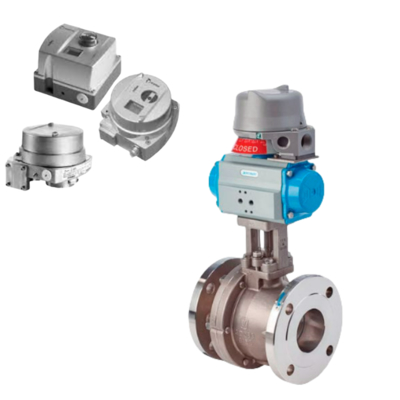 Nauwkeurige en Duurzame Nieuwe Intelligente Klepbesturing NELES Positioner ND9000 Serie en Pneumatische Regelklep