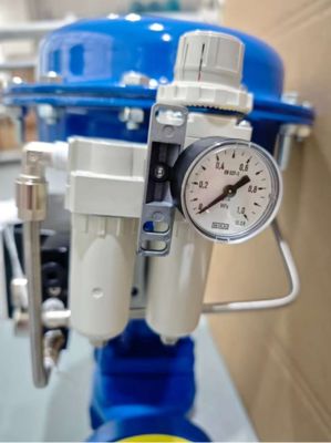 IP66 Pneumatische regelkleppen 2,5 DN voor lineaire actuatoren