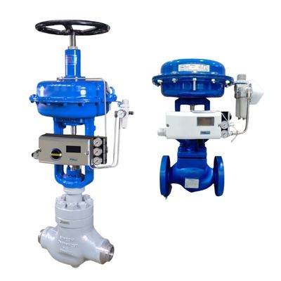 IP66 Pneumatische regelkleppen 2,5 DN voor lineaire actuatoren