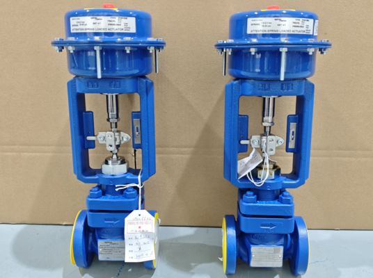 Pneumatische regelklep met IP66-classificatie voor lineaire actuator